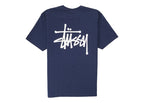 Stussy Basic T-shirt Navy - vue 2
