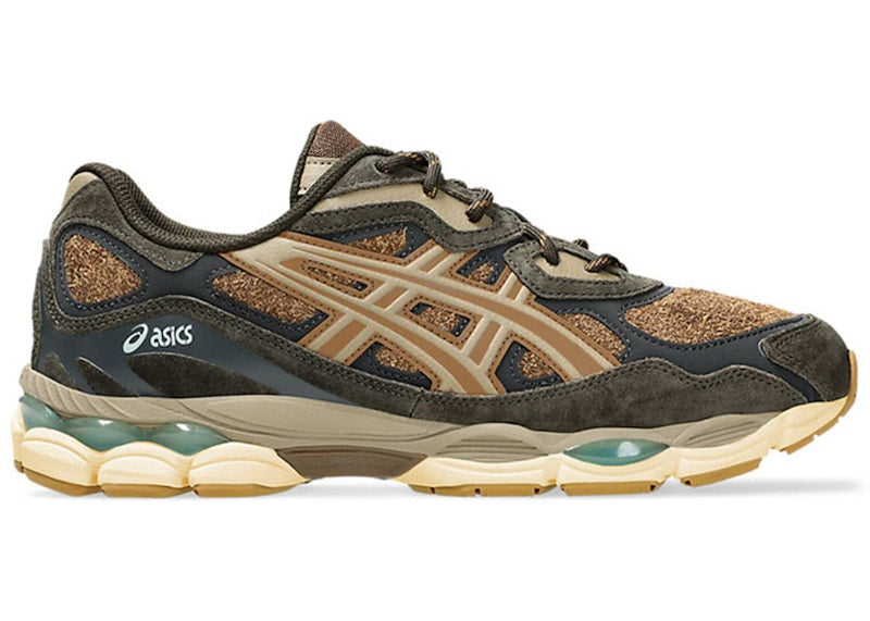 Asics Gel Nyc Brown Storm Tan Presidio - Brown Storm/Tan Presidio - 1203A477-200