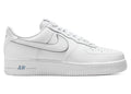 Nike Air Force 1 Low 07 Lv8 White Silver Wolf Grey - White/Metallic Silver/Wolf Grey/White - IQ5228-100