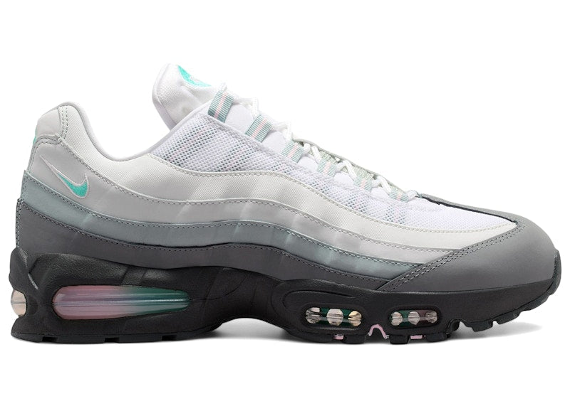 Nike Air Max 95 Big Bubble White Hyper Turquoise Pink Foam - Anthracite/Pink Foam/Hyper Turquoise/White/Smoke Grey/Light Pumice - IR1473-060
