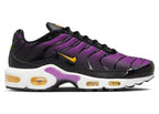 Nike Air Max Plus Black Laser Orange White Hyper Violet Womens - Black/Laser Orange/White/Hyper Violet - DZ3670-005