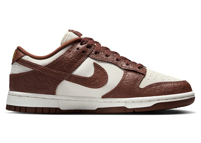 Nike Dunk Low Embossed Baroque Sail Fauna Brown (Women's)