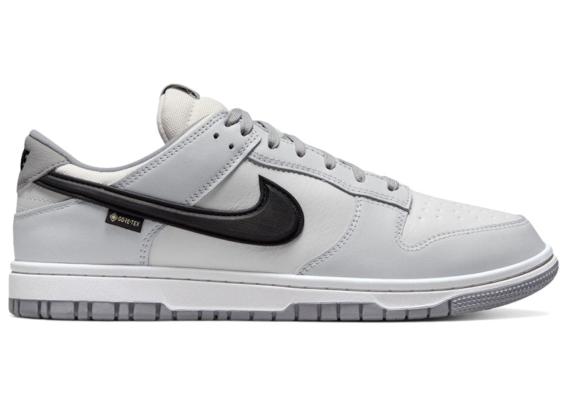 Nike Dunk Low Gore Tex Summit White Light Smoke Grey - Summit White/Black/Off White/Light Smoke Grey - HQ2053-100