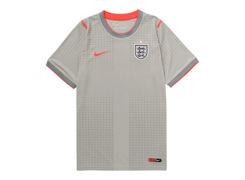 Nike England X Palace Academy Pro 2026 Football Jersey Pewter Grey Bright Crimson - IH1670-052