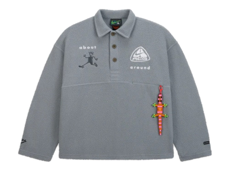 Nike ACG x CPFM L/S Polo Grey