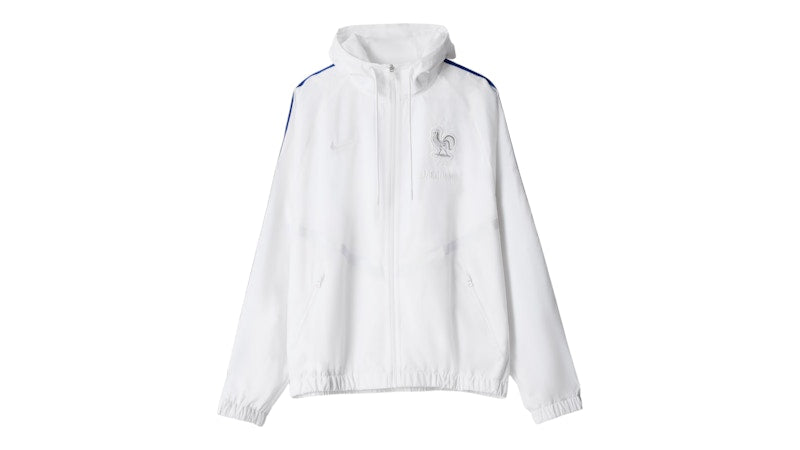 Nike X Jacquemus X France Anthem Track Jacket White - nike-x-jacquemus-x-france-anthem-track-jacket-white