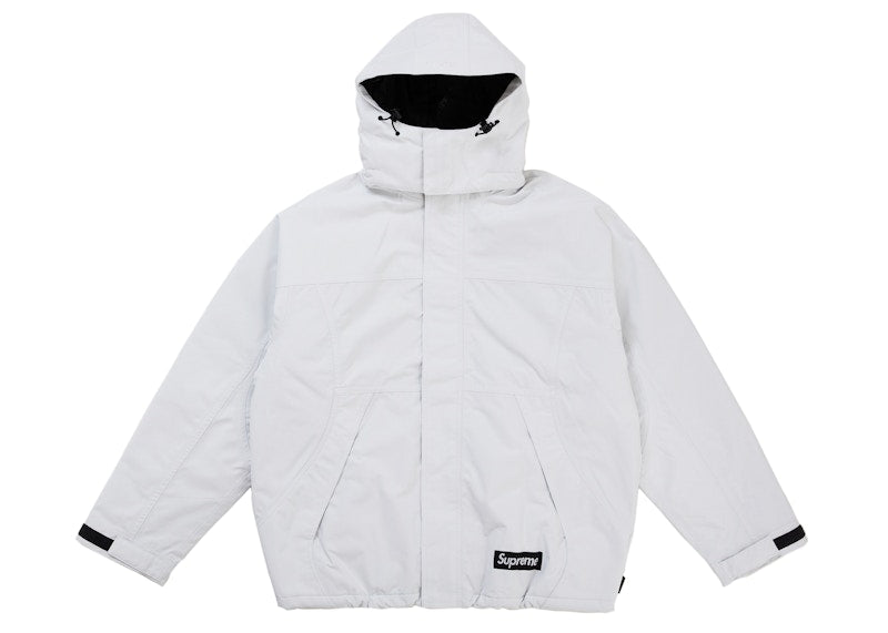 Supreme Aoi Gore Tex Hooded Jacket White - supreme-aoi-gore-tex-hooded-jacket-white