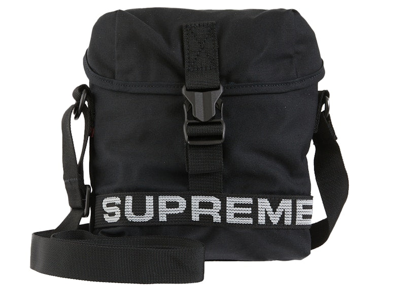 Supreme Field Side Bag Black - supreme-field-side-bag-black