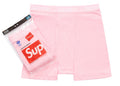Supreme Hanes Boxer Briefs 2 Pack Pink - supreme-hanes-boxer-briefs-2-pack-pink