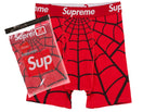 Supreme Hanes Spider Man Boxer Briefs 2 Pack Red - supreme-hanes-spider-man-boxer-briefs-2-pack-red