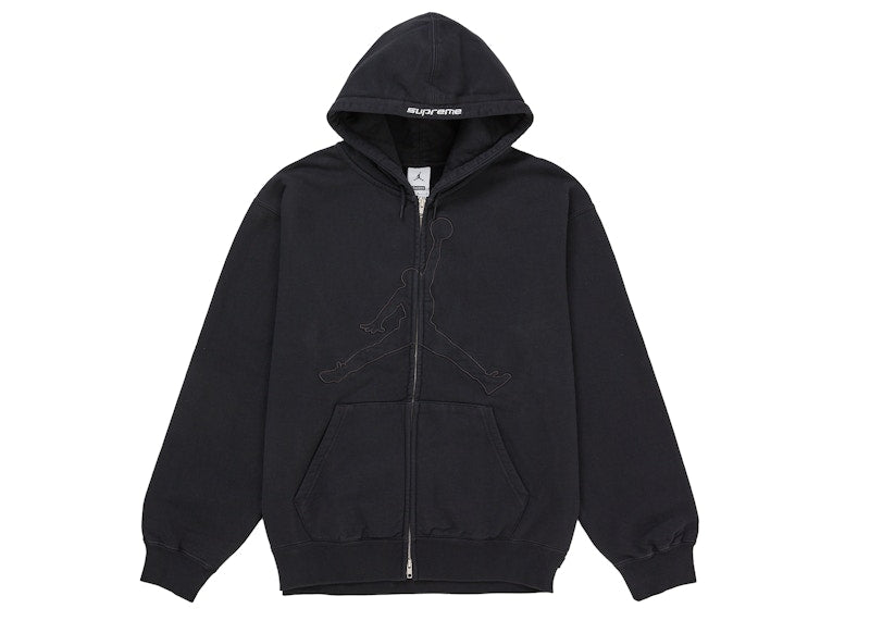 Supreme Jordan Hooded Sweatshirt Ss26 Black - IR6459-010