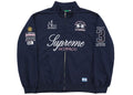Supreme La Martina Zip Up Sweatshirt Navy - supreme-la-martina-zip-up-sweatshirt-navy
