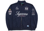 Supreme La Martina Zip Up Sweatshirt Navy - supreme-la-martina-zip-up-sweatshirt-navy