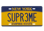 Supreme License Plate Multicolor - supreme-license-plate-multicolor
