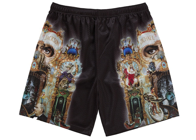Supreme Michael Jackson Dangerous Mesh Short Black - supreme-michael-jackson-dangerous-mesh-short-black