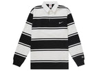 Supreme Nike Stripe Rugby Black - supreme-nike-stripe-rugby-black