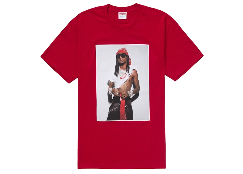 Supreme Playboi Carti Tee Red - supreme-playboi-carti-tee-red