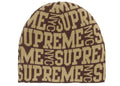 Supreme Reversible Camo Beanie Brown - supreme-reversible-camo-beanie-brown
