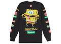 Supreme Spongebob Castelli Racing L S Tee Black - supreme-spongebob-castelli-racing-l-s-tee-black