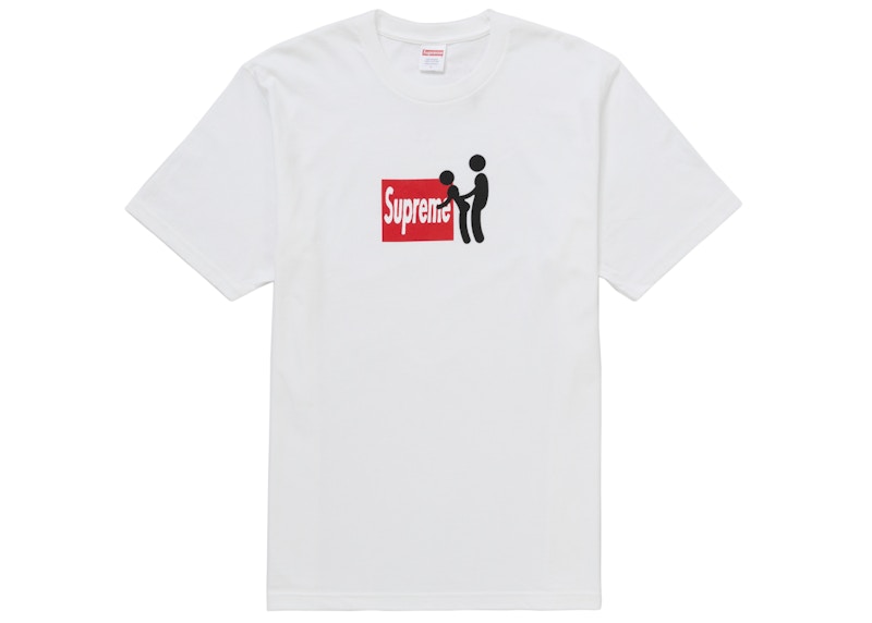 Supreme Stick Tee White - supreme-stick-tee-white