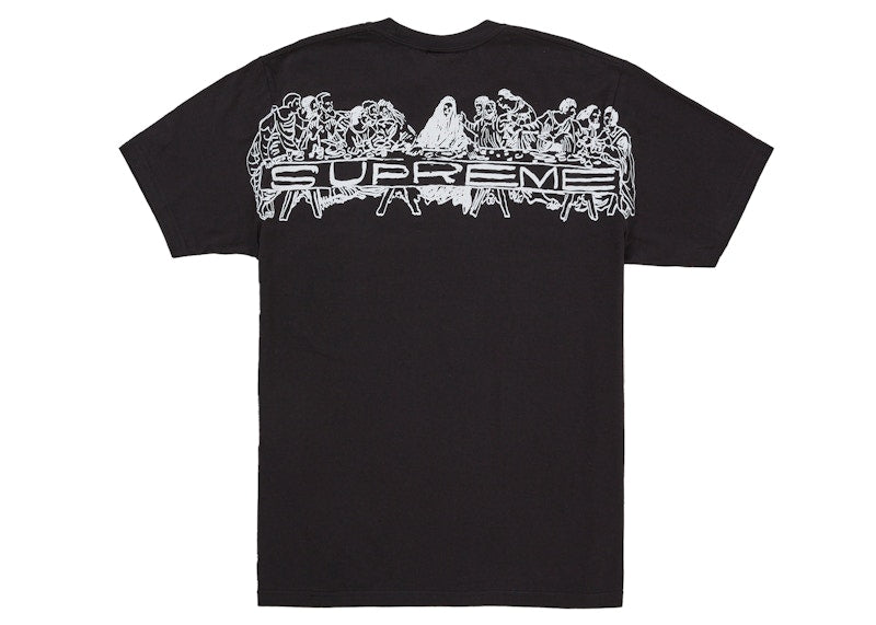 Supreme Supper Tee Black - supreme-supper-tee-black