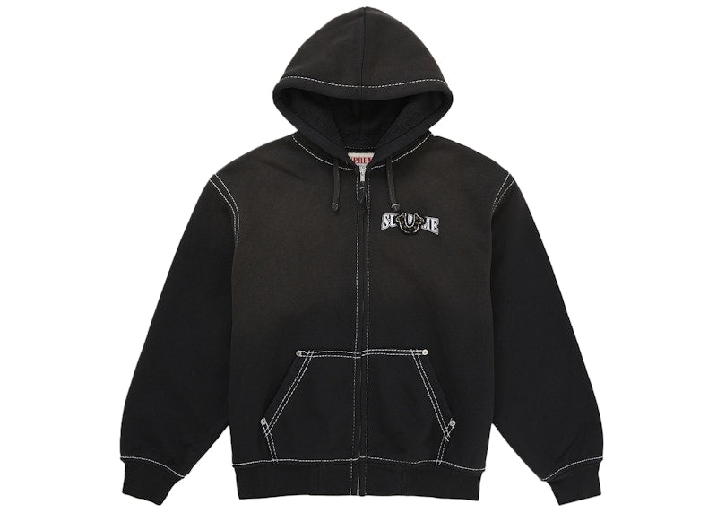 Supreme True Religion Zip Up Hooded Sweatshirt FW25 Black