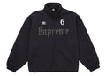 Supreme Umbro Rhinestone Track Jacket Black - supreme-umbro-rhinestone-track-jacket-black