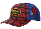 Supreme Vanson Leathers Spider Man Mesh Back 6 Panel Hat Red - supreme-vanson-leathers-spider-man-mesh-back-6-panel-hat-red