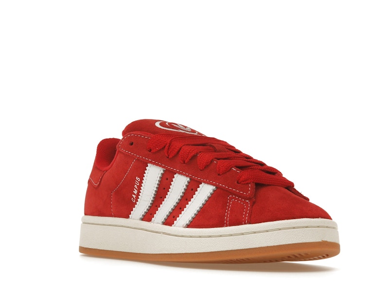 Adidas Campus 00s Better Scarlet Cloud White, vista a 360 gradi 6 di 36