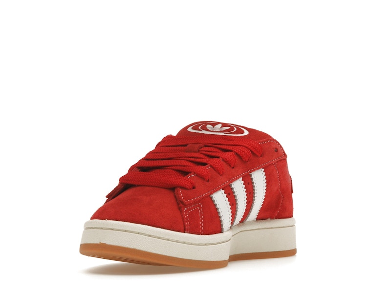 Adidas Campus 00s Better Scarlet Cloud White, vista a 360 gradi 13 di 36