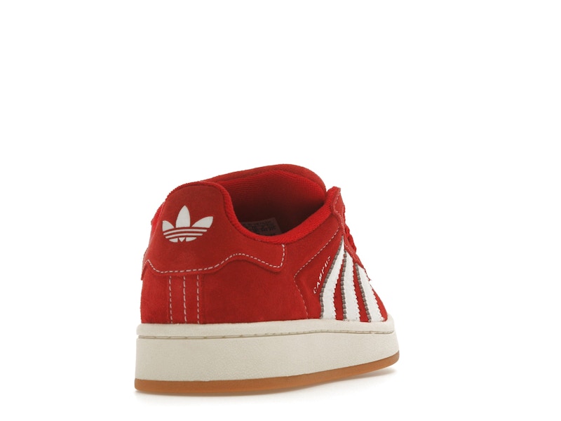 Adidas Campus 00s Better Scarlet Cloud White, vista a 360 gradi 30 di 36