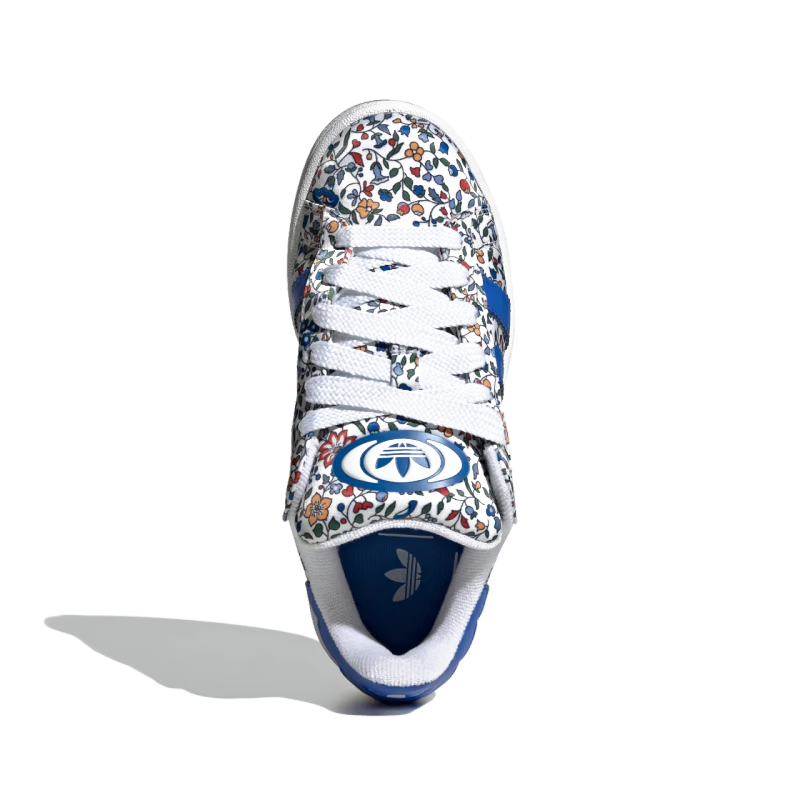 adidas Campus 00s Liberty London Blue Floral (GS) - vue dessus