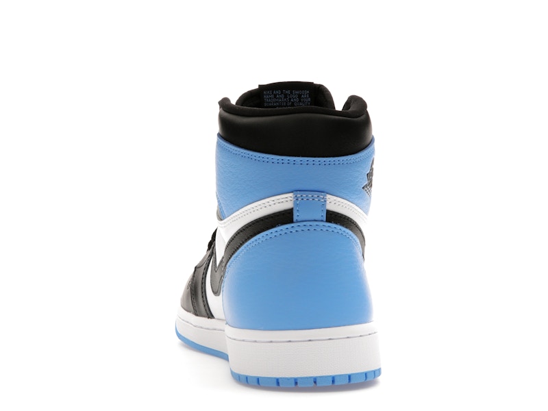 Air Jordan 1 High OG Unc Toe, vista a 360 gradi 27 di 36