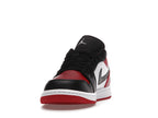 Air Jordan 1 Low Bred Toe, vista a 360 gradi 12 di 36