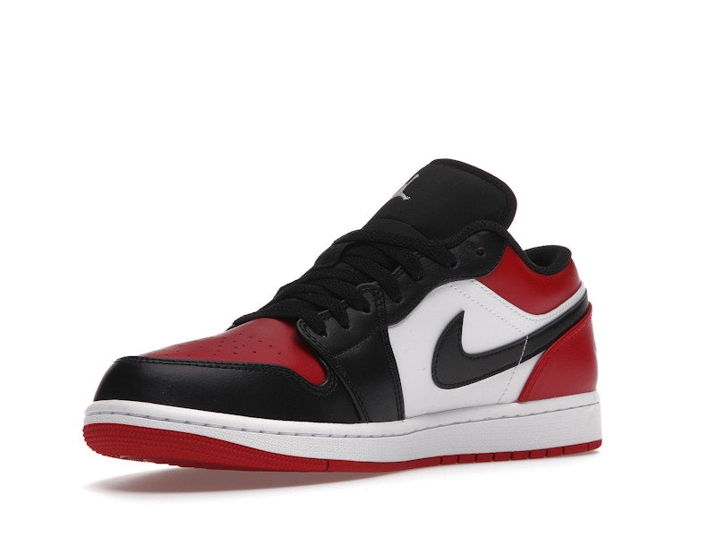 Air Jordan 1 Low Bred Toe, vista a 360 gradi 15 di 36
