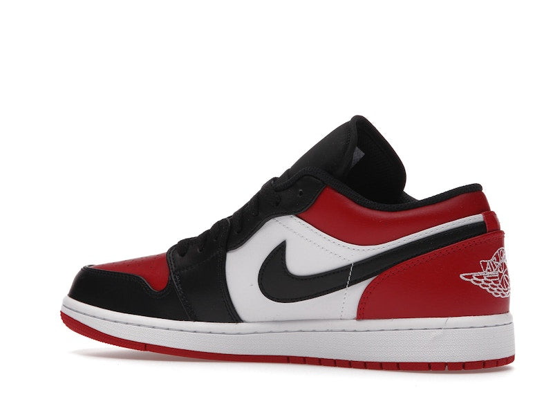Air Jordan 1 Low Bred Toe, vista a 360 gradi 22 di 36