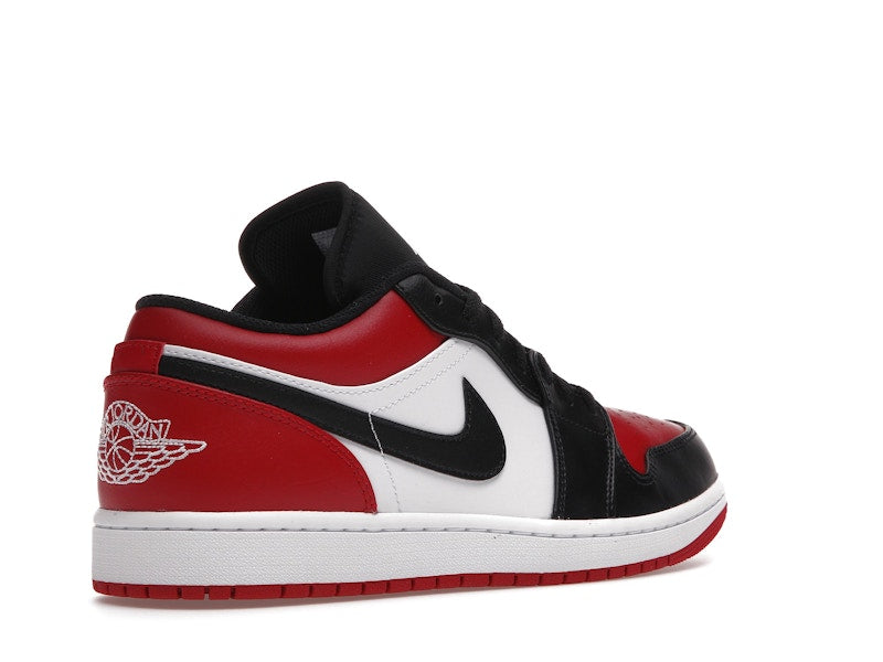 Air Jordan 1 Low Bred Toe, vista a 360 gradi 33 di 36