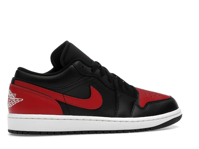 Air Jordan 1 Low Bred Twist, vista a 360 gradi 35 di 36