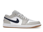 Air Jordan 1 Low Midnight Navy Neutral Grey, vista a 360 gradi 2 di 36