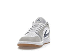 Air Jordan 1 Low Midnight Navy Neutral Grey, vista a 360 gradi 12 di 36