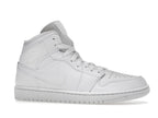Air Jordan 1 Mid Triple White (2022), vista a 360 gradi 3 di 36