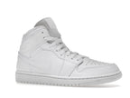 Air Jordan 1 Mid Triple White (2022), vista a 360 gradi 4 di 36