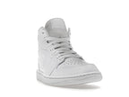 Air Jordan 1 Mid Triple White (2022), vista a 360 gradi 8 di 36