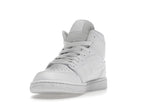 Air Jordan 1 Mid Triple White (2022), vista a 360 gradi 13 di 36