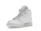 Air Jordan 1 Mid Triple White (2022), vista a 360 gradi 14 di 36