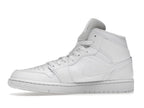 Air Jordan 1 Mid Triple White (2022), vista a 360 gradi 18 di 36
