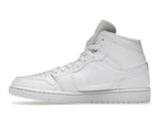 Air Jordan 1 Mid Triple White (2022), vista a 360 gradi 19 di 36