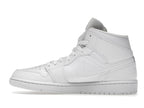 Air Jordan 1 Mid Triple White (2022), vista a 360 gradi 20 di 36
