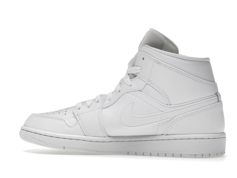 Air Jordan 1 Mid Triple White (2022), vista a 360 gradi 21 di 36