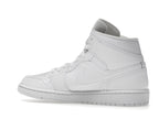 Air Jordan 1 Mid Triple White (2022), vista a 360 gradi 22 di 36